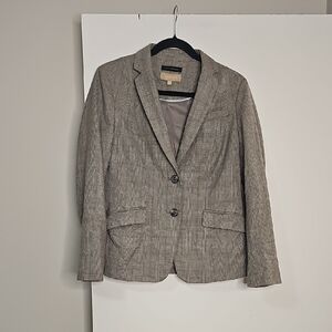 Talbots Textured Gray Blazer